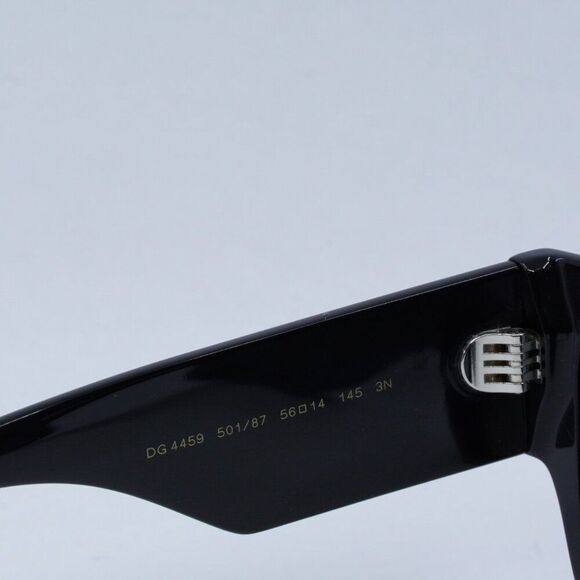 NEWEST DOLCE&GABBANA DG4459 501/87 BLACK DARK GREY SUNGLASSES - Picture 7 of 11